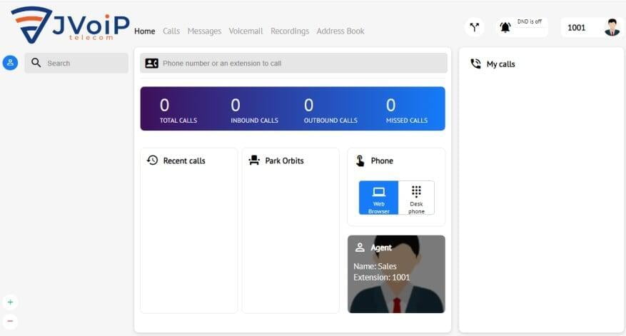Cloud-based webphone service - scalable and highly available